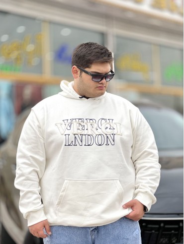 هودی سایز بزرگ با گلدوزی کد 3349